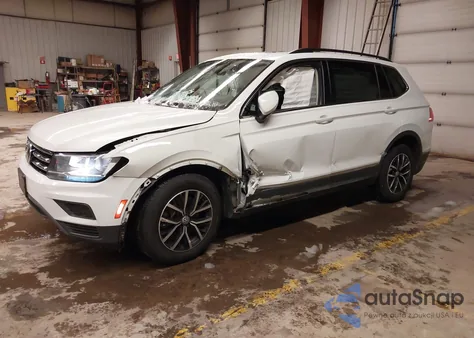 2021 Volkswagen Tiguan 2.0T Se/2.0T Se R-Line Black/2.0T Sel from USA, damaged, VIN 3VV2B7AXXMM12909
